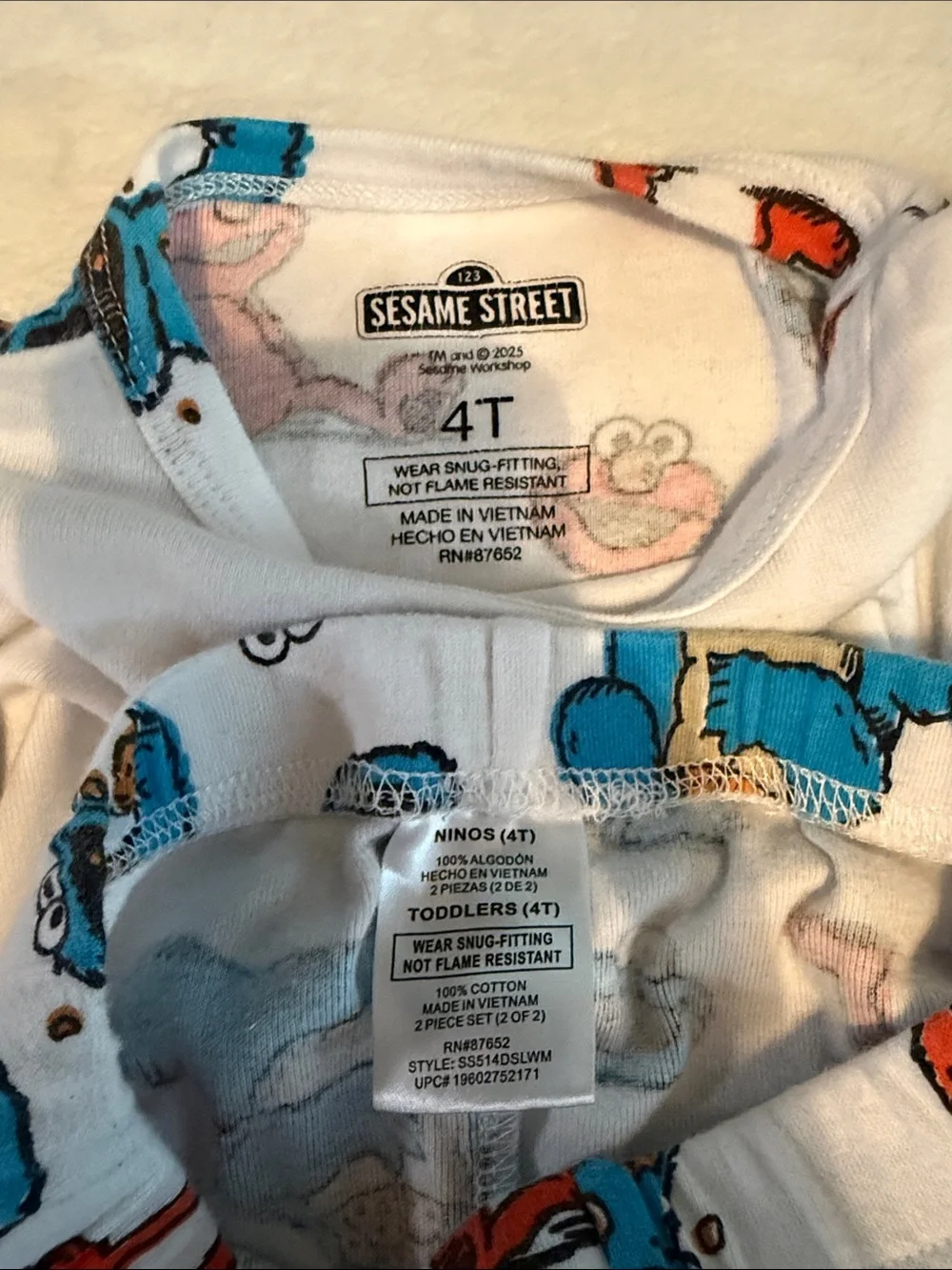 4T Pajama Sets